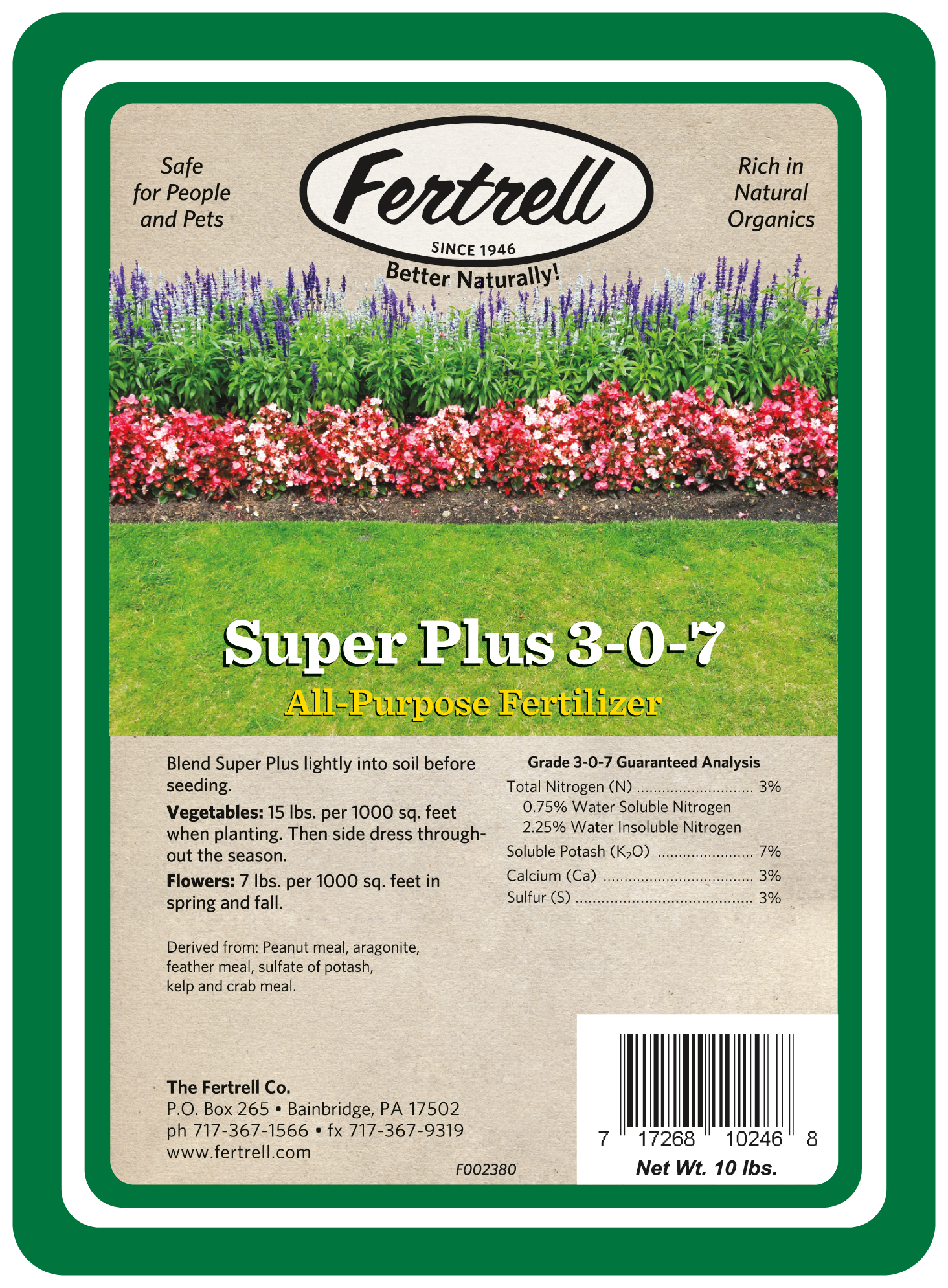 super fertilizer for plants Super Plus 3-0-7 – The Fertrell Company