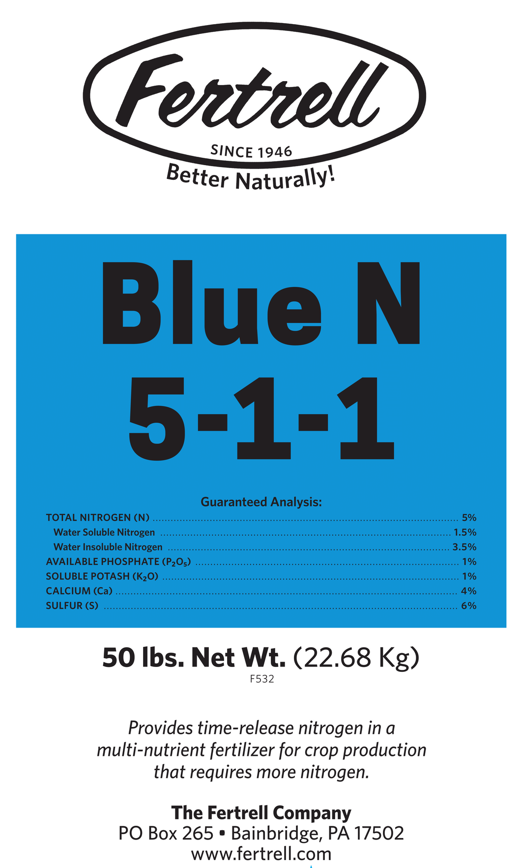 Fertrell Blue N 5-1-1