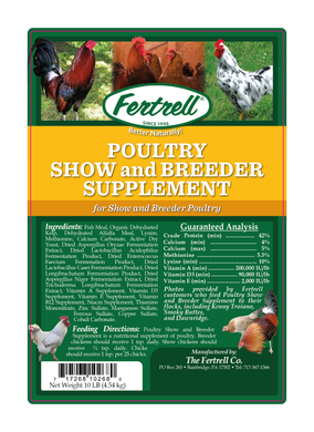 Poultry Show and Breeder Supplement POWDER