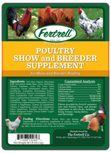 Poultry Show and Breeder Supplement POWDER