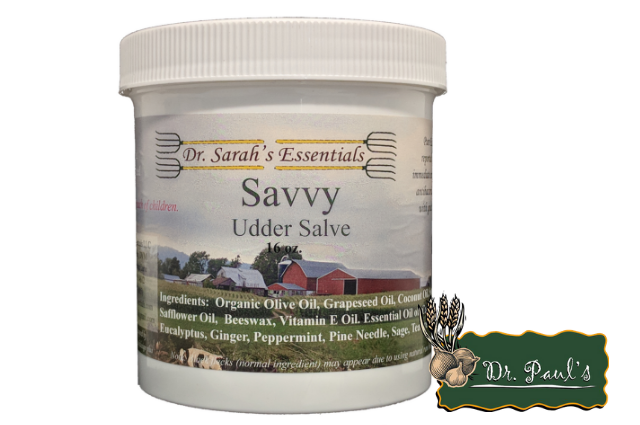 Savvy Udder Salve (Dr. Sarah's Essentials)