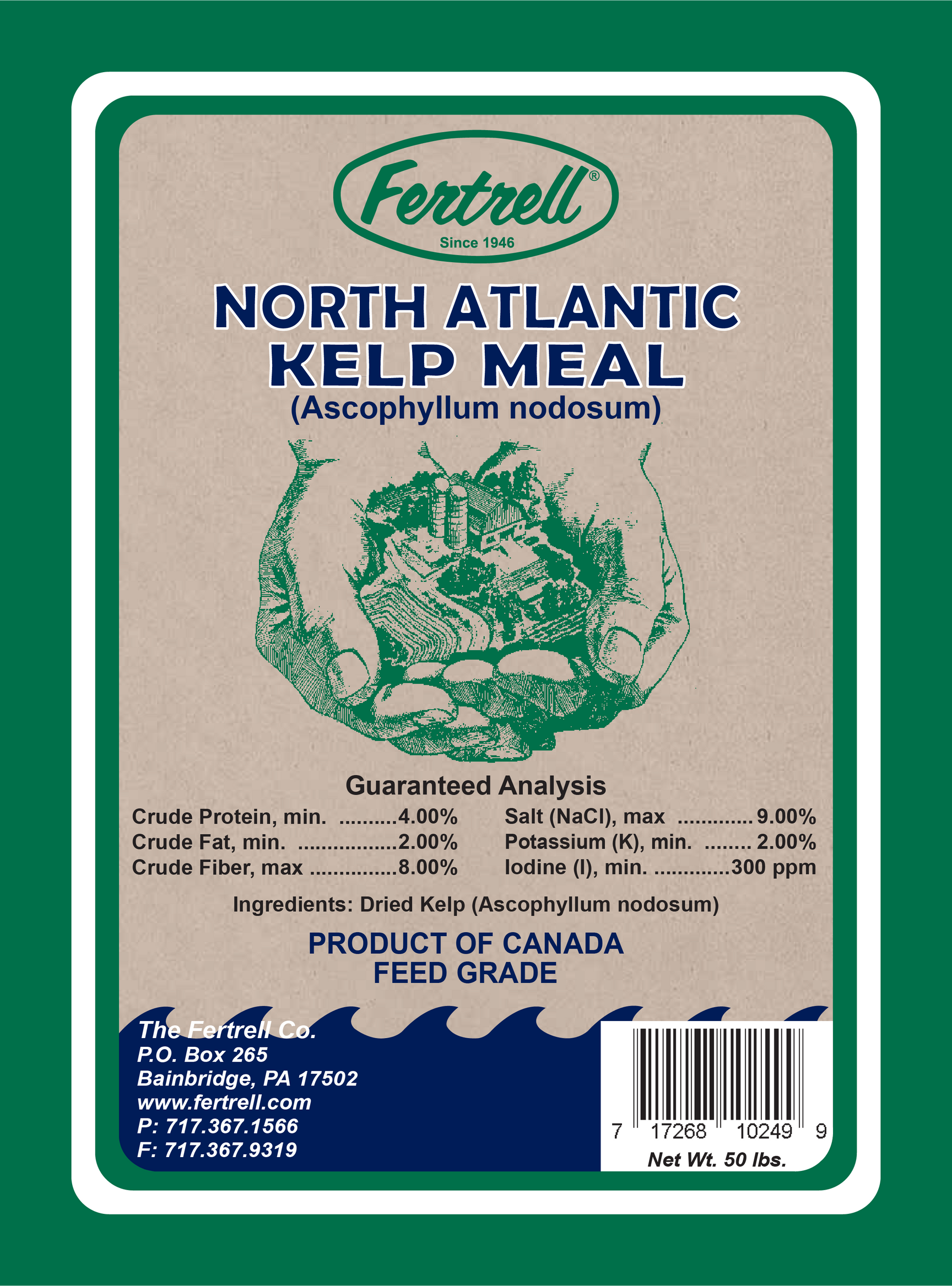 Kelp Meal - 50lb Bag : Grocery & Gourmet Food